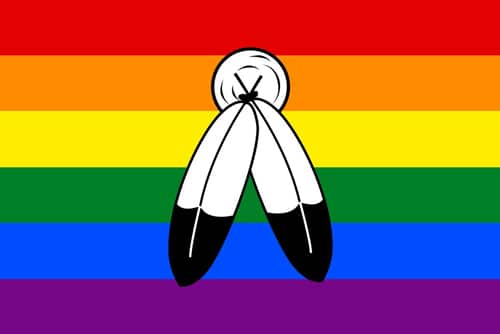 Two-Spirit flag