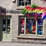 Nordicana decorated shop window