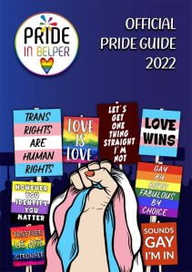 Cover to Pride Guide 2022